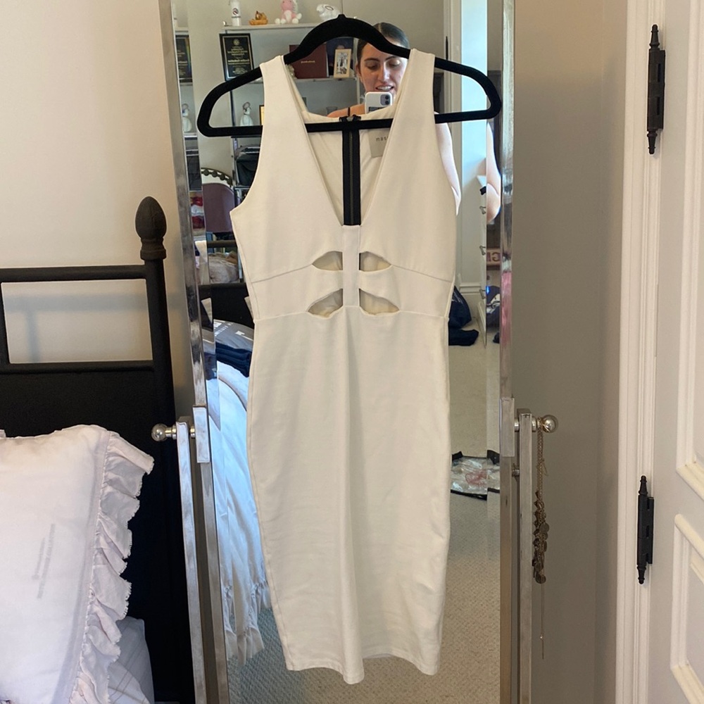 Mason Pencil Dress with Cutouts
